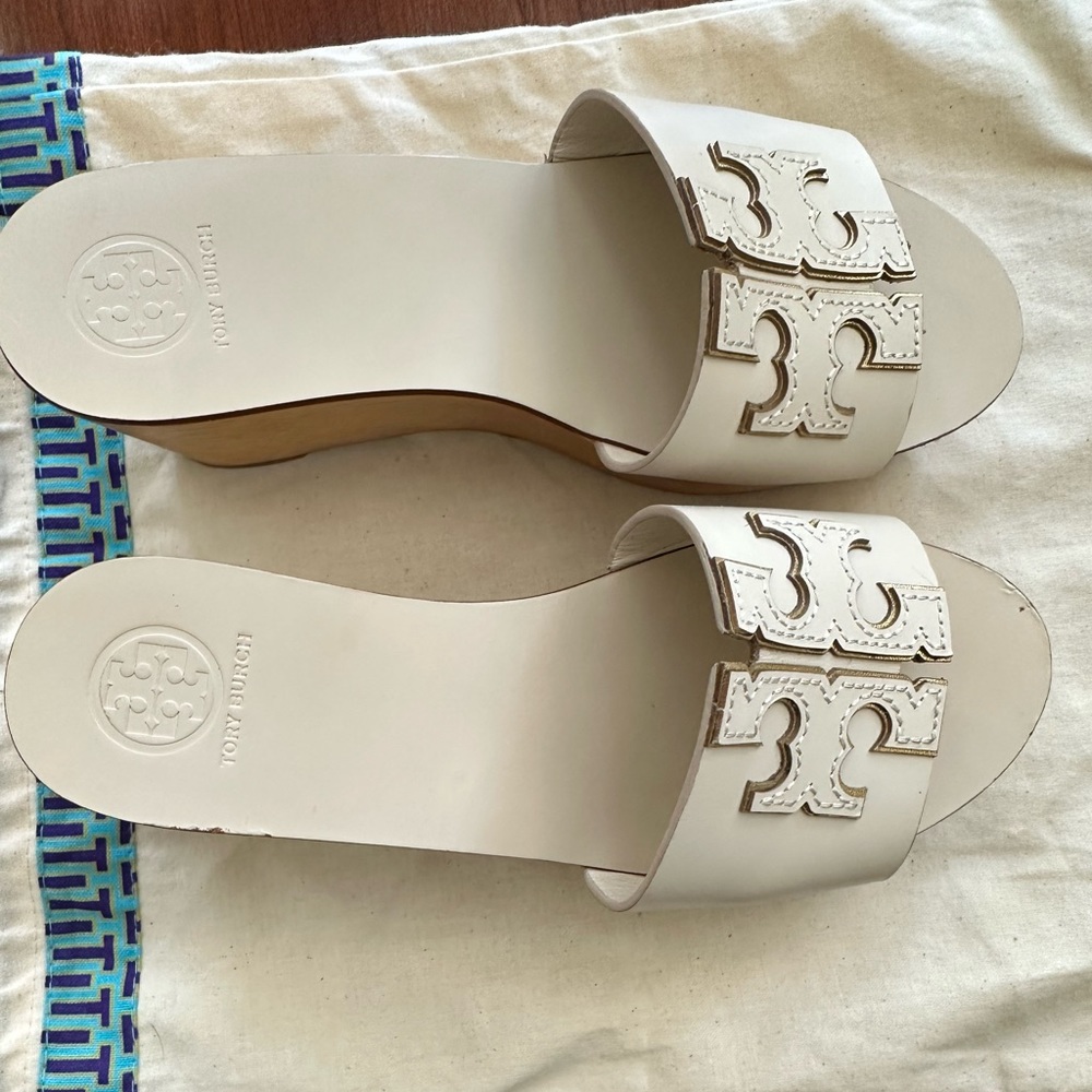 Tory Burch wedge slide